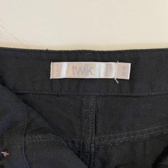 NWOT Black denim skirt - Picture 3 of 4